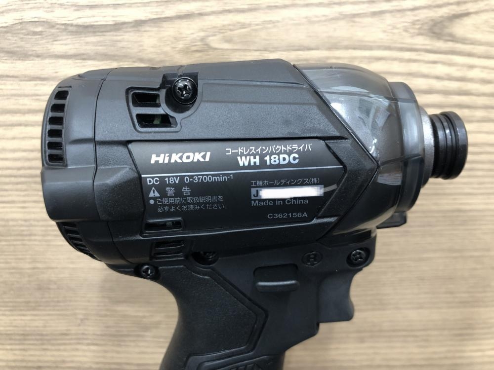 HiKOKI WH18DC XCB コードレスインパクトドライバ【市川行徳店】【店頭