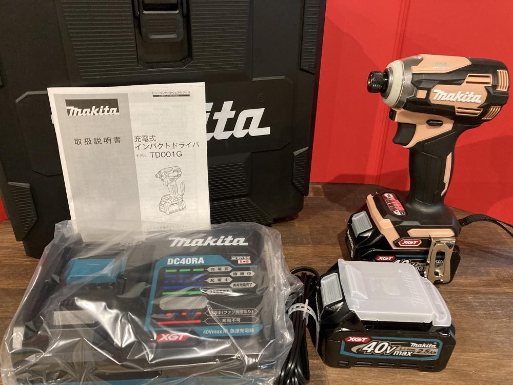 マキタ 充電式インパクトドライバ 限定色 TD001GDXFCの中古 未使用品