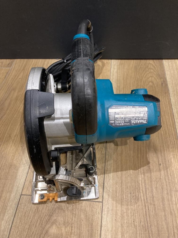 【中古】 【動作OK】 【店頭引取限定】MAKITA（マキタ）147mmマルノコ 5331 7,480円 マキタ 電気マルノコ アルミベース 147mm(青) 5331〜(白) 5331W - 工具