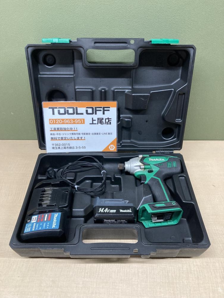 マキタ 14.4V充電式インパクトドライバ M695Dの中古 中古C傷汚れ マキタ 14.4V充電式インパクトドライバ M695Dの中古 中古C傷汚れ