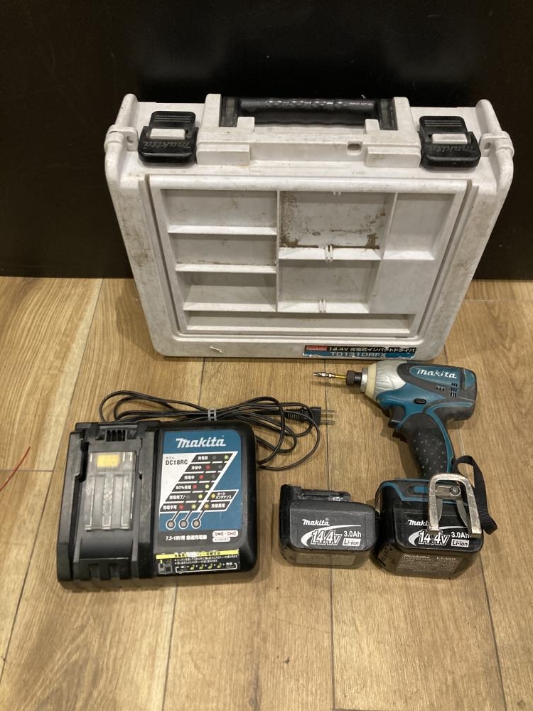 マキタ 14.4V充電式インパクトドライバ TD131Dの中古 中古C傷 マキタ 14.4V充電式インパクトドライバ TD131Dの中古 中古C傷