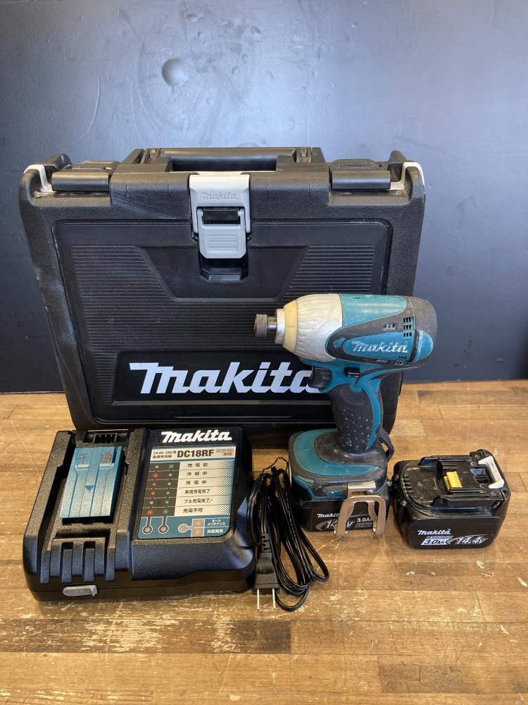 マキタ makita 14.4V充電式インパクトドライバ TD131DRFXの中古 マキタ makita 14.4V充電式インパクトドライバ TD131DRFXの中古