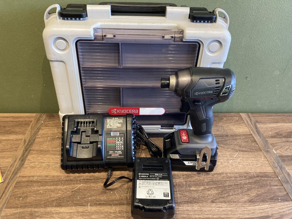 京セラ KYOCERA 充電式インパクトドライバー DID181の中古 中古C傷汚れ 