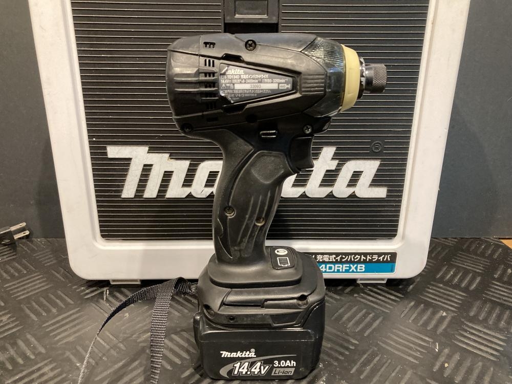 makita マキタ 充電式インパクトドライバ TD134DRFXBの中古 中古 makita マキタ 充電式インパクトドライバ TD134DRFXBの中古 中古
