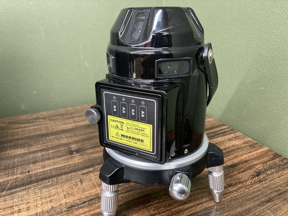 MYZOY P-440EX 墨出し機 グリーンレーザー 保護メガネ/ケース付き 中古