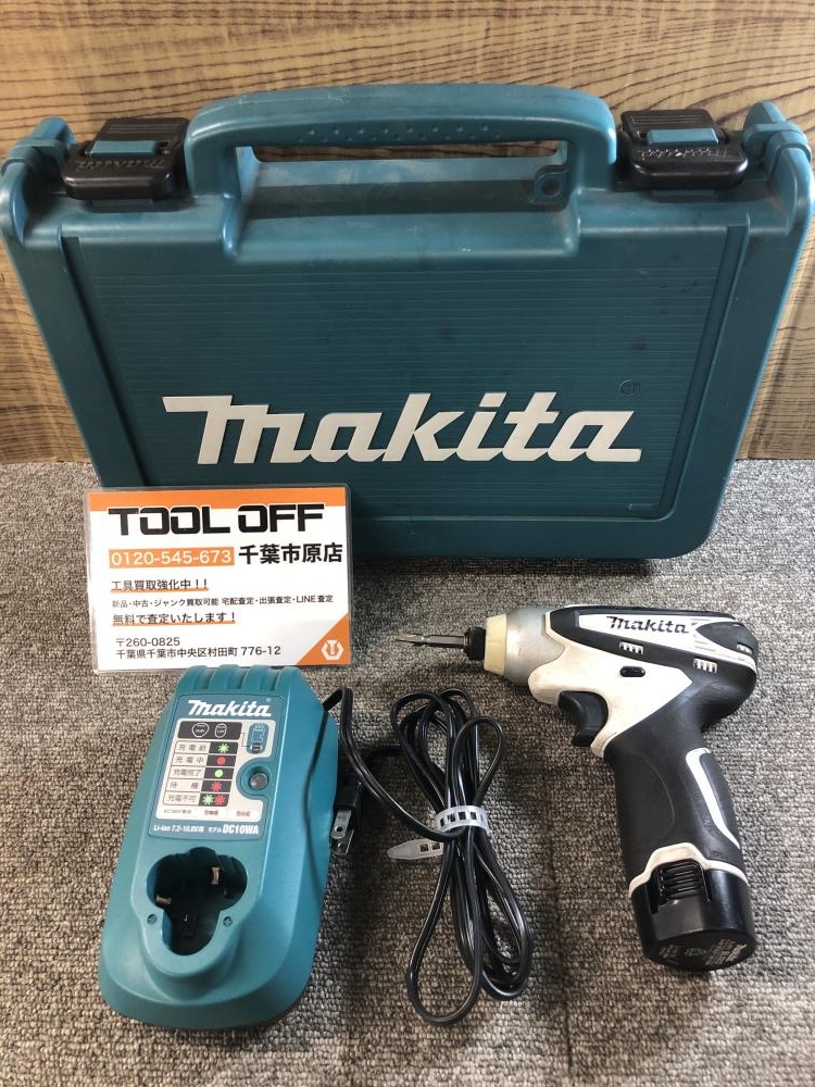マキタ 充電式インパクトドライバ TD090DWXの中古 中古C傷汚れあり マキタ 充電式インパクトドライバ TD090DWXの中古 中古C傷汚れあり