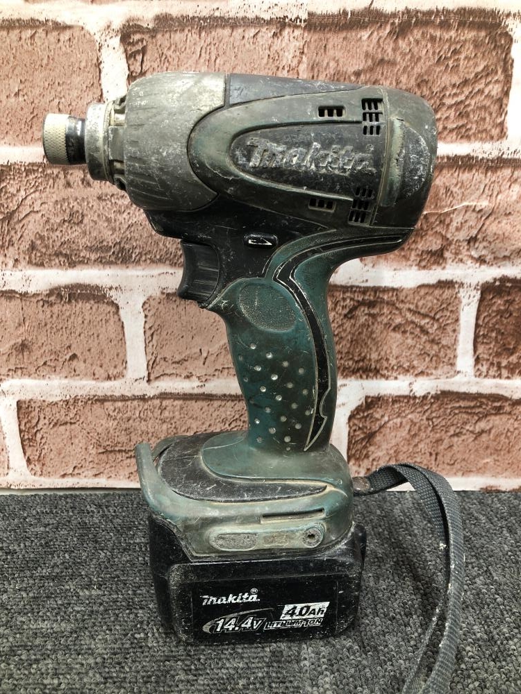 マキタ makita 充電式インパクトドライバ TD135D、BL1440の中古 中古C 