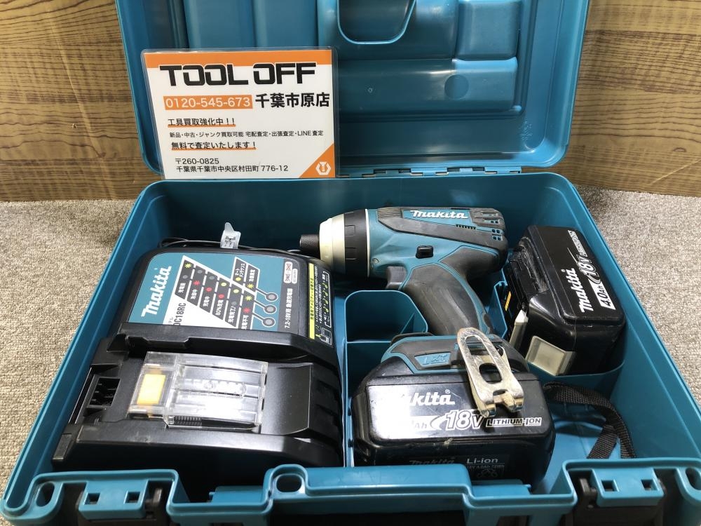 マキタ 充電式4モードインパクトドライバ TP141DRMXの中古 中古C傷汚れ  