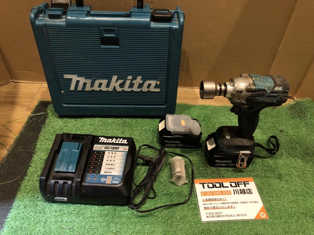 makita マキタ 充電式インパクトレンチ TW285DRGXの中古 中古B使用感