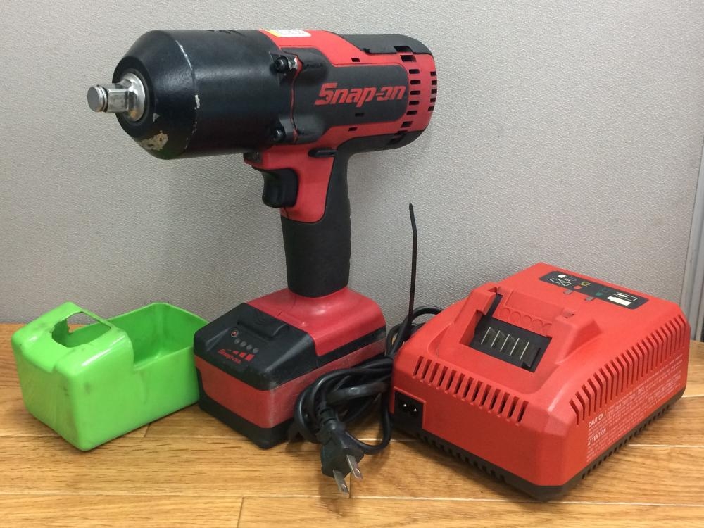 Snap-on 電動インパクトレンチ コードレスインパクトレンチ CTJ8850 バッテリ1個の中古 中古C傷汚れあり  《東京・八王子》中古工具販売の専門店│ ツールオフ八王子店 ｜中古工具販売のツールオフ