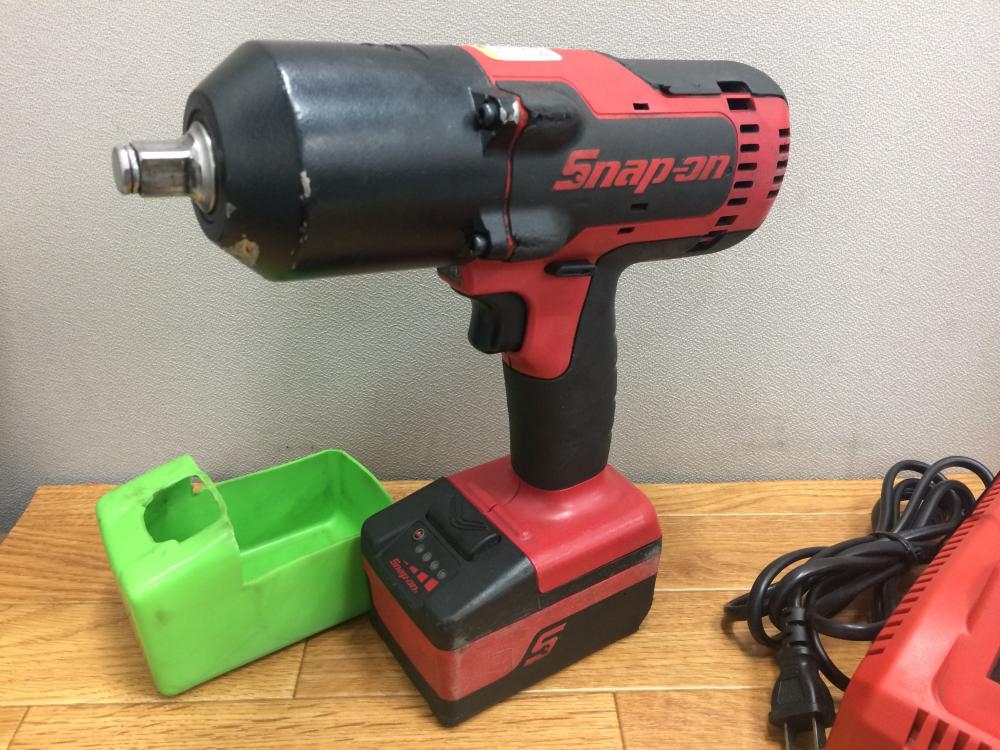 Snap-on 電動インパクトレンチ コードレスインパクトレンチ CTJ8850 バッテリ1個の中古 中古C傷汚れあり 《東京・八王子》中古工具販売の専門店│  ツールオフ八王子店 ｜中古工具販売のツールオフ