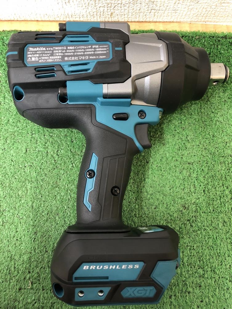 makita マキタ TW001G インパクトレンチ 中古品 ケース付 40V【ハンズ