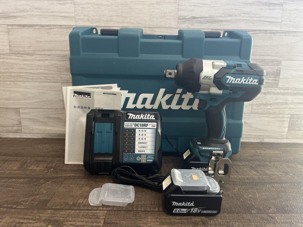 マキタ makita 充電式インパクトレンチ バッテリ2個＋充電器付き