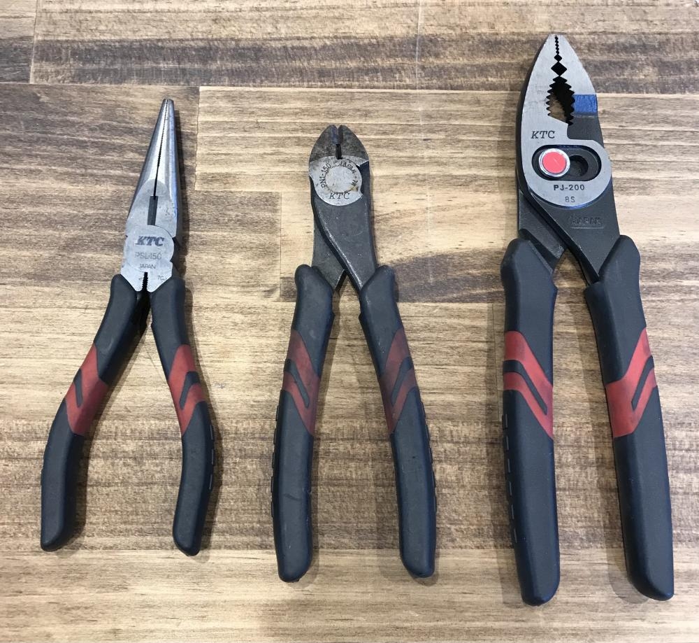 KTC ペンチ ニッパーセット の中古 中古C傷汚れあり 《千葉》中古工具