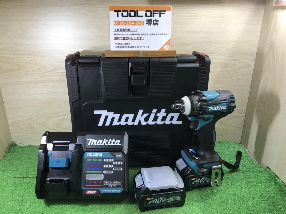 マキタ/makita 40V充電式インパクトレンチ TW004GRDXの中古 未使用品