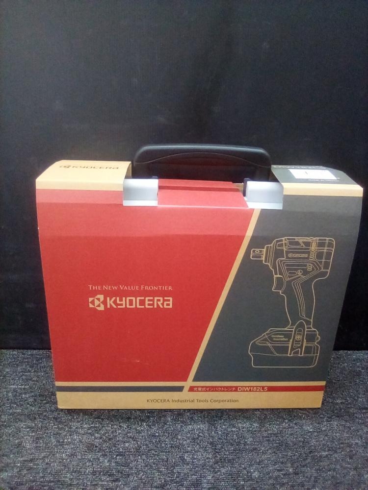 京セラ KYOCERA 充電式インパクトレンチ 18V DIW182L5の中古 未 京セラ KYOCERA 充電式インパクトレンチ 18V DIW182L5の中古 未