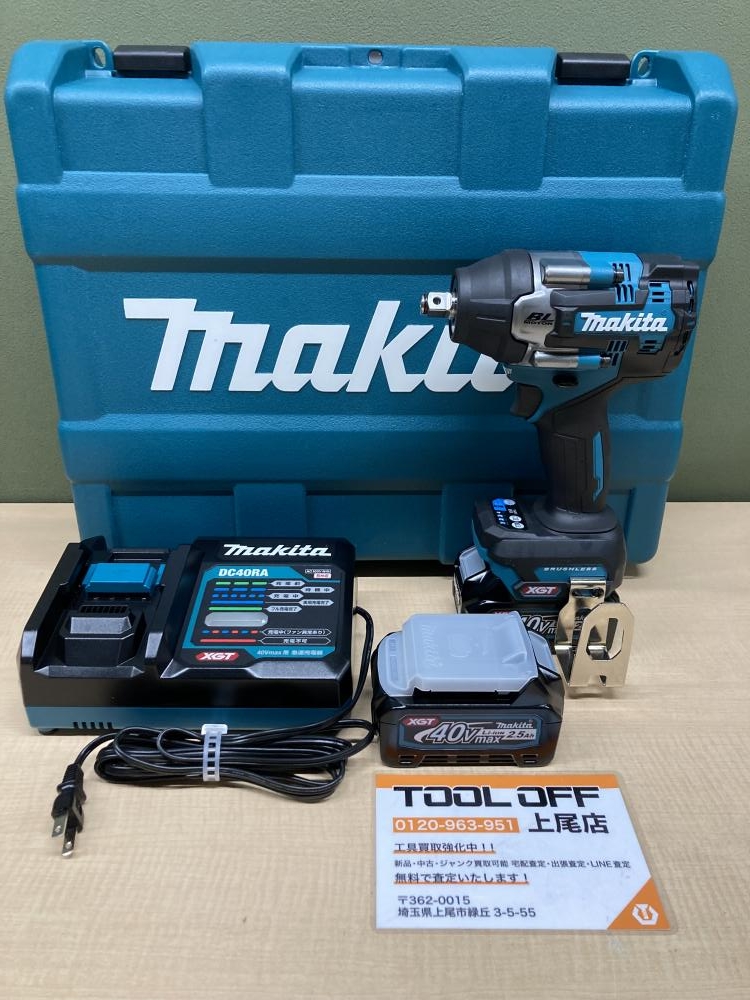 マキタ makita 充電式インパクトレンチ TW007GRDXの中古 未使用品