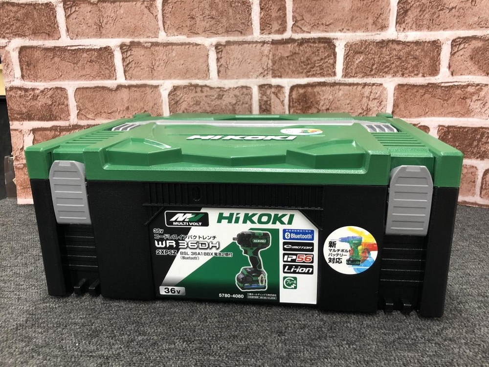 ハイコーキ コードレスインパクトレンチWR36DH 2XPSZ A1211-6 はやい