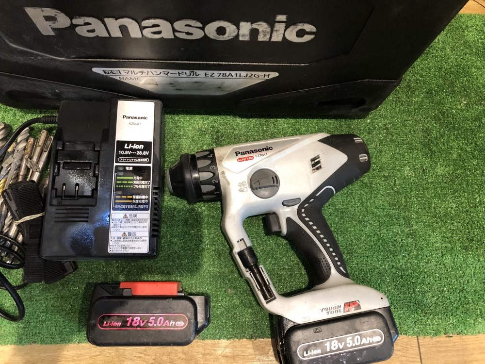 パナソニック Panasonic 18V 電動ドライバドリル EZ74A2LJ2G-Bの中古