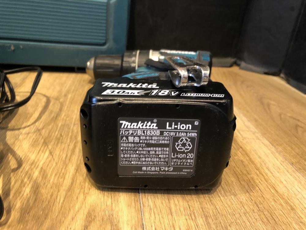 マキタ 充電式ドライバドリル HP484D BL1830 BL1860 DC18RFの マキタ 充電式ドライバドリル HP484D BL1830 BL1860 DC18RFの