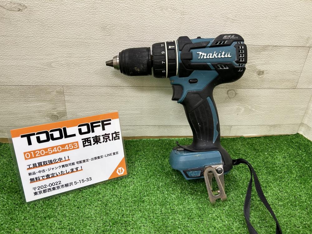 マキタ HP480D 充電式ドライバドリル【野田愛宕店】【店頭取引限定】【中古】ITTAITWBFLOW makita マキタ 充電式震動ドライバドリル HP480D 本体のみ ※異音有の