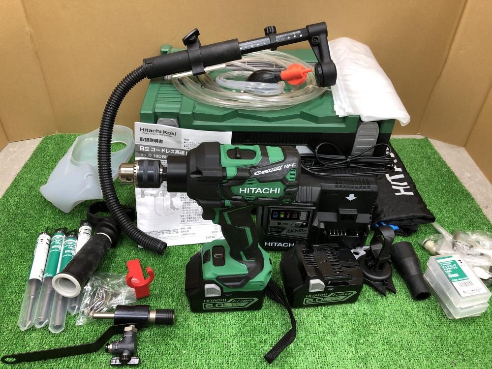ハイコーキ 18V コードレス高速ドリル D18DBHLの中古 中古A(美品 