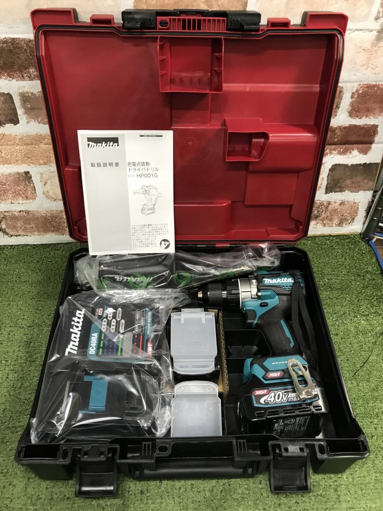マキタ makita 充電式震動ドライバドリル HP001GRDXの中古 未 マキタ makita 充電式震動ドライバドリル HP001GRDXの中古 未