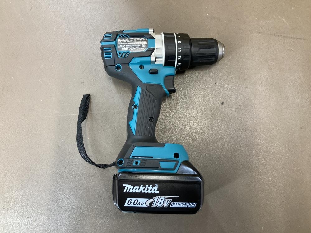 48　充電式震動ドライバドリル　マキタ　HP484DRGX　中古美品 Amazon | マキタ(Makita) HP484DRGX 充電式震動ドリル 青 18V 6.0Ah