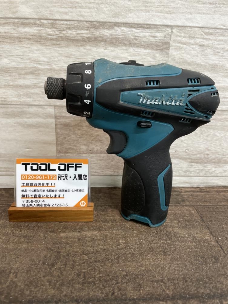 makita マキタ 充電式ドライバドリル DF030Dの中古 中古C傷汚れあり 
