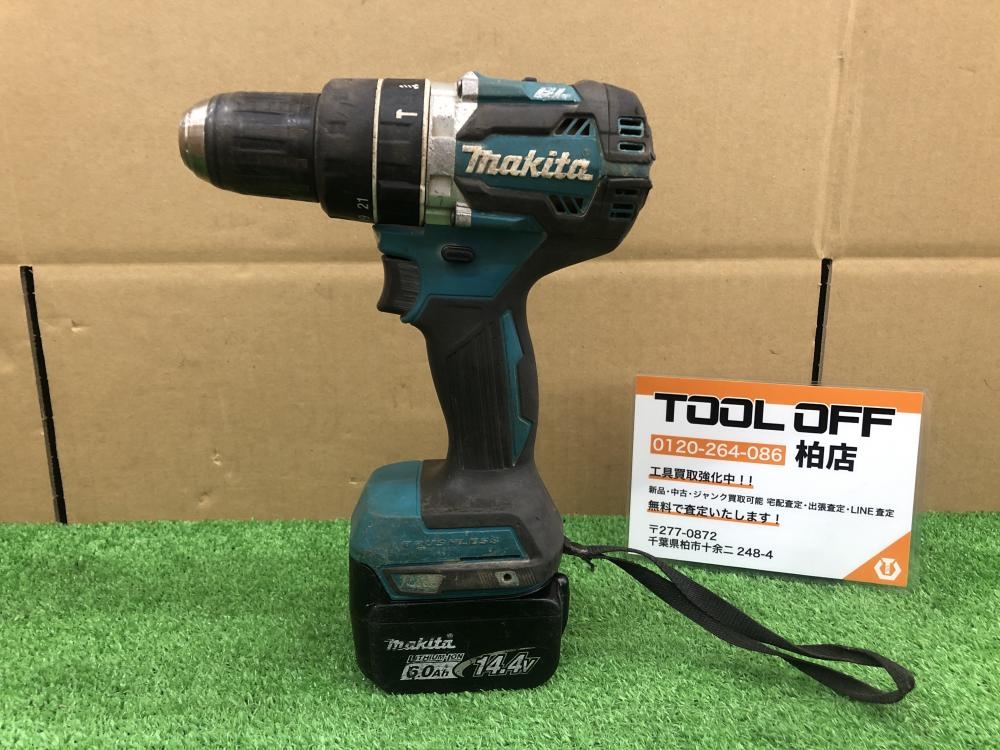 マキタ makita 充電式震動ドライバドリル 本体のみ HP474Dの中古 中古C