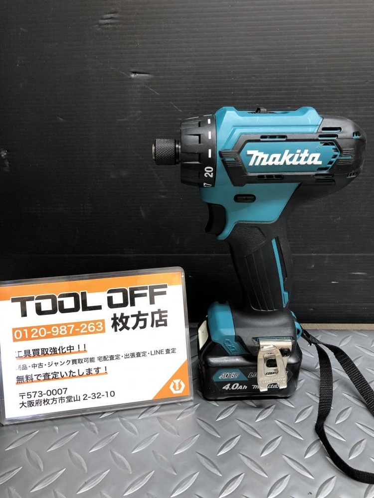 マキタ makita 充電式ドライバドリル DF033Dの中古 中古B使用感あり