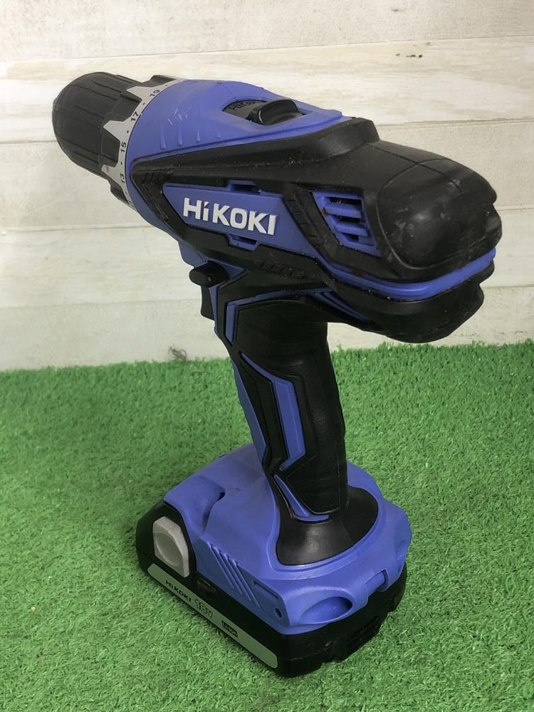 HiKOKI 18Vコードレスドライバドリル FDS18DGL ※バッテリ付の中古 中古