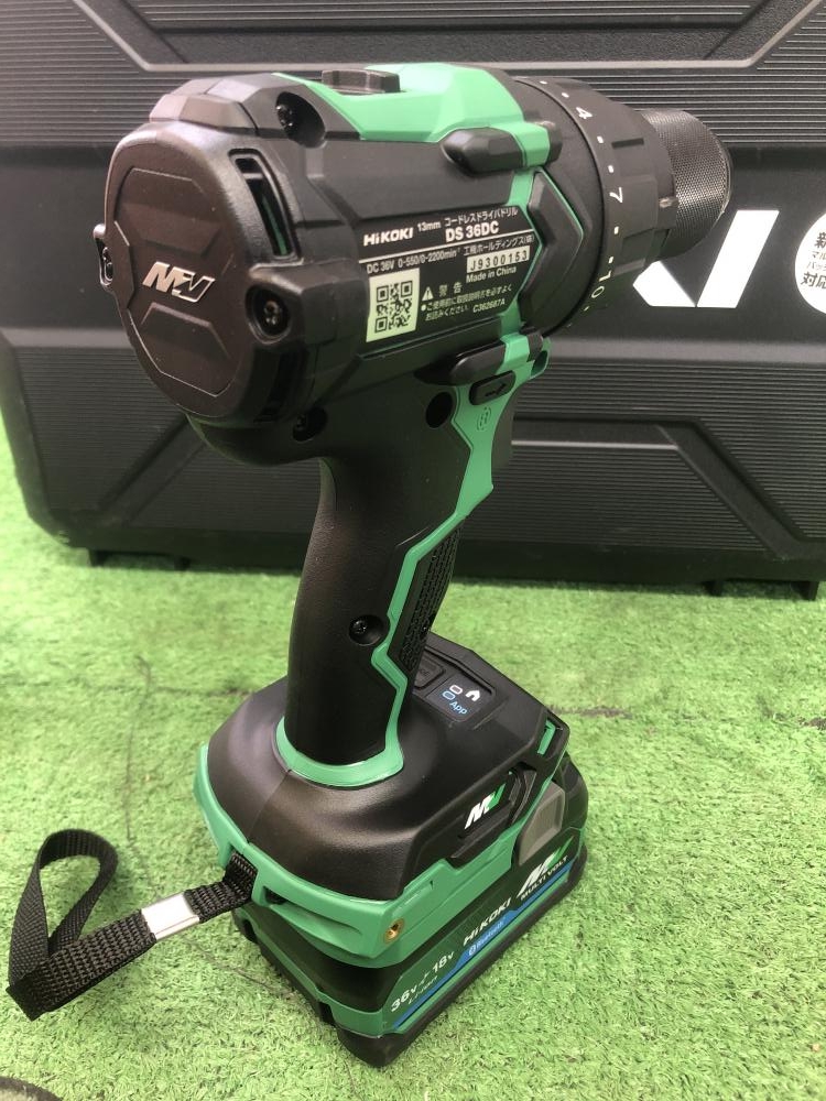 HiKOKI 36Vコードレスドライバドリル DS36DC 2XPSZの中古 未使用品