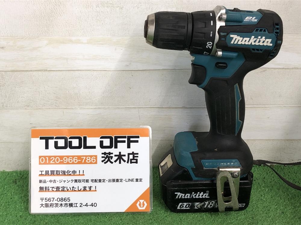 makita マキタ 充電式ドライバドリル DF487Dの中古 中古C傷汚れあり 《大阪・茨木》中古工具販売の専門店│ ツールオフ茨木店 ｜中古 工具販売のツールオフ