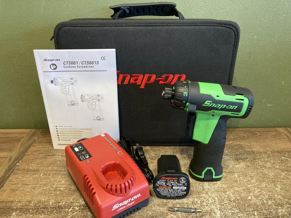 Snap-on スクリュードライバー CTSJ661Gの中古 中古C傷汚れあり 《宮城