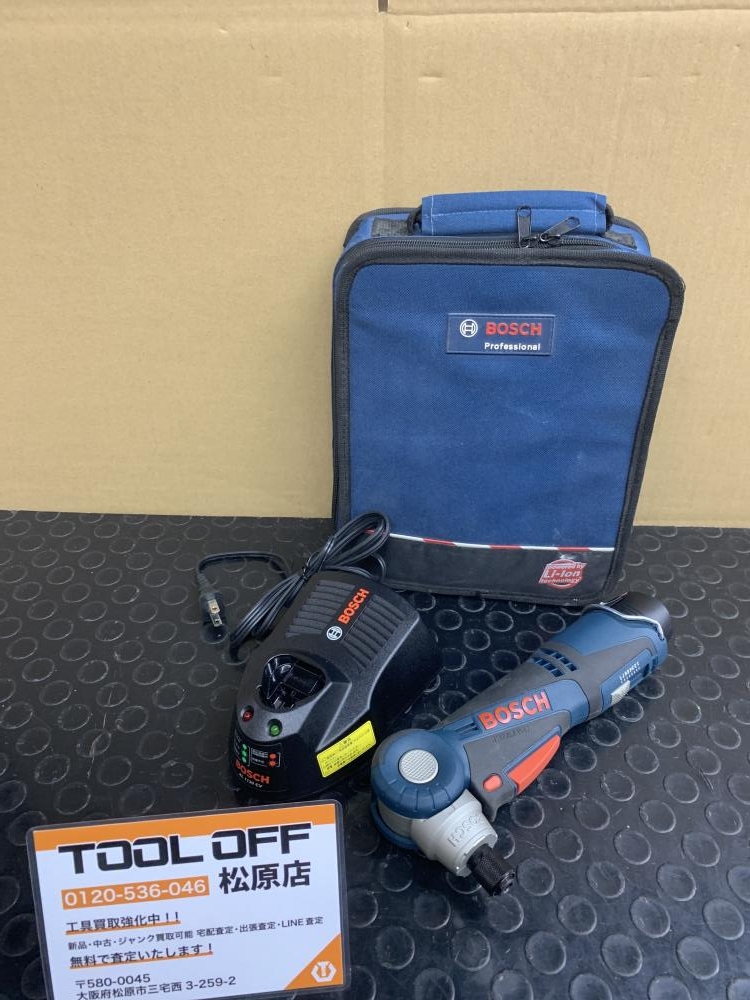 BOSCH ボッシュ 10.8V バッテリー木工アングルドライバードリル GWI10.8V-LIの中古 中古B使用感あり  《大阪・松原》中古工具販売の専門店│ツールオフ松原店 ｜中古工具販売のツールオフ