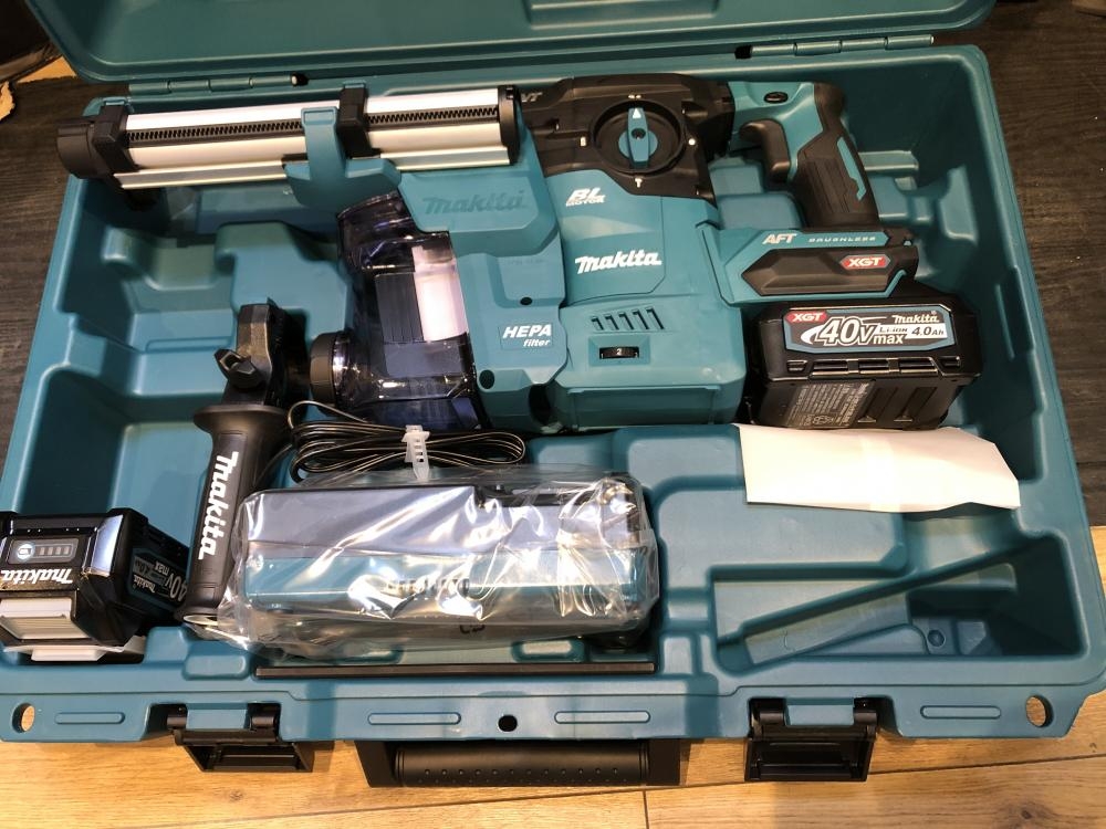 マキタ　40Vmax充電式ハンマドリル　HR008GRMXV【中古品】 マキタ makita 40Vmax充電式ハンマドリル HR008GRMXVの中古 未使用品