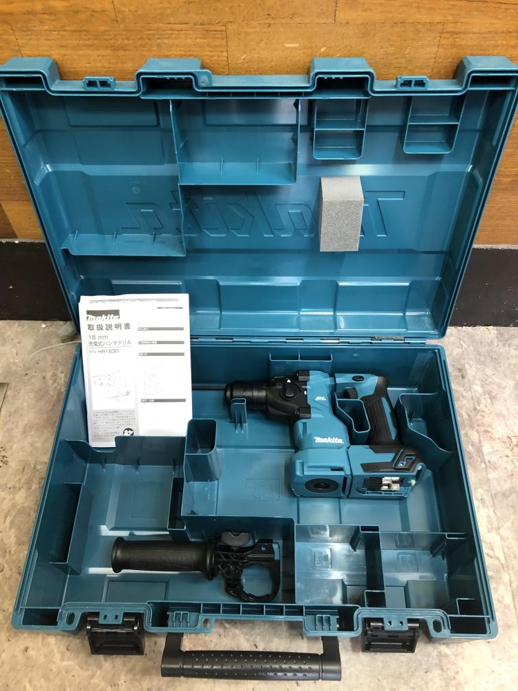 マキタ 充電式ハンマドリル HR183Dの中古 未使用品 商品詳細 マキタ 充電式ハンマドリル HR183Dの中古 未使用品 商品詳細
