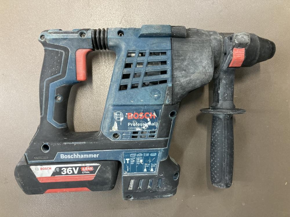 BOSCH 36Vバッテリーハンマードリル 本体+バッテリー1個 GBH36V-PLUSの BOSCH 36Vバッテリーハンマードリル 本体+バッテリー1個 GBH36V-PLUSの