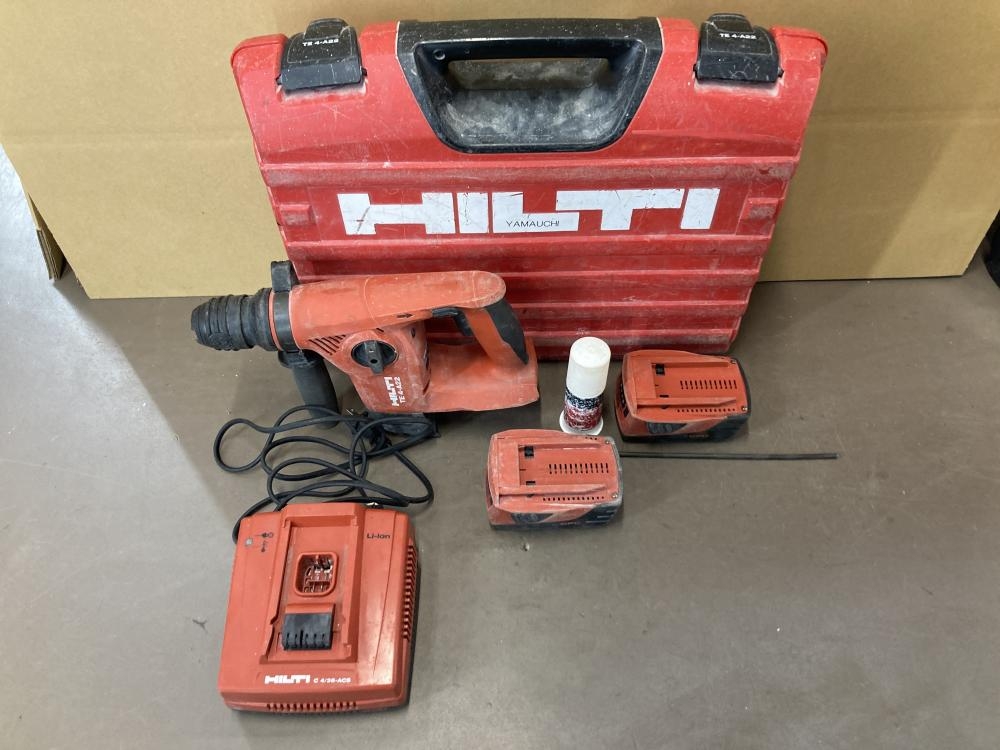 HILTI 充電式ロータリーハンマードリル TE4-A22の中古 中古C傷