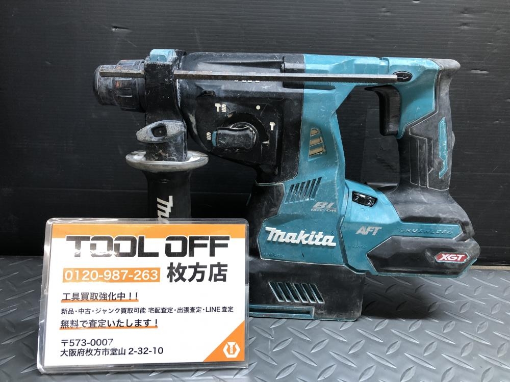 マキタ makita 28mm充電式ハンマドリル HR001G 本体のみの中古