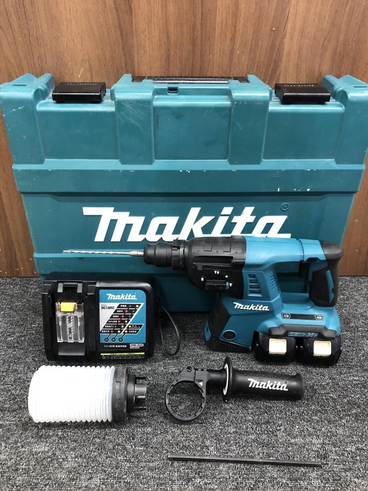 マキタ makita 26mm充電式ハンマドリル HR263DPG2-