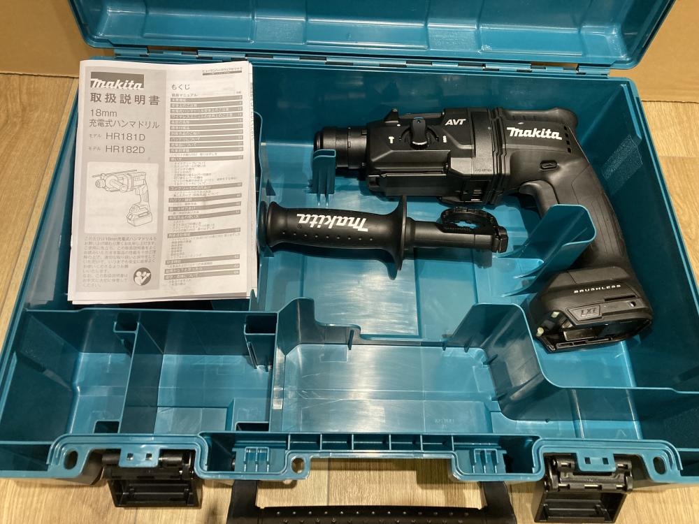 マキタ makita 充電式ハンマドリル HR182DZKB ※ケース+本体のみの中古
