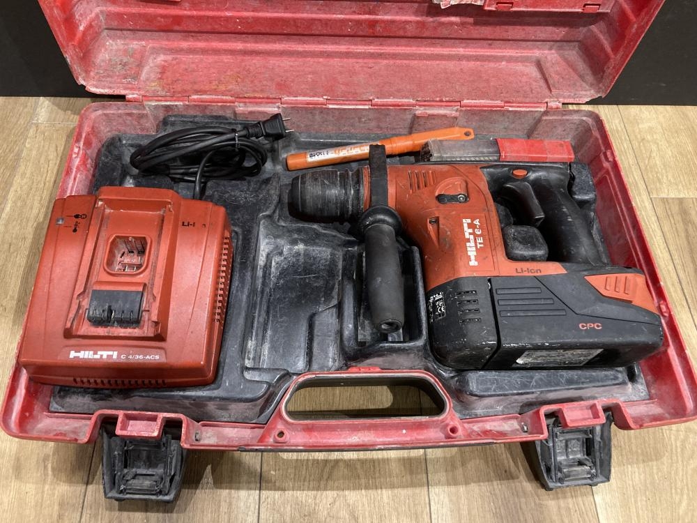 HILTI ヒルティ 充電式ロータリーハンマードリル TE6-Aの中古 中古C傷