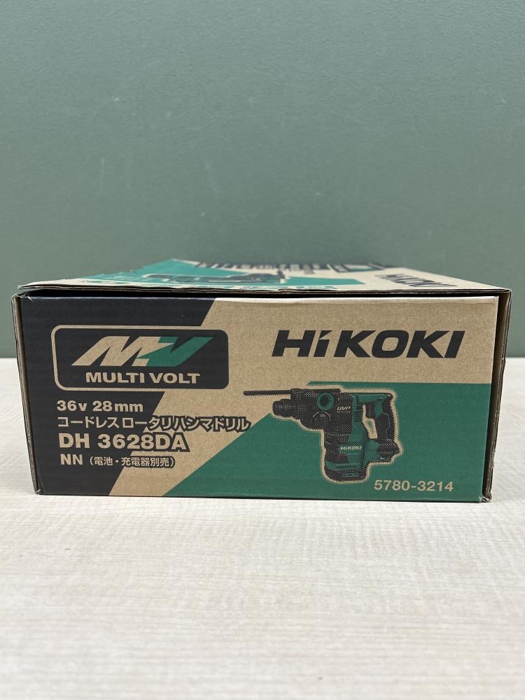 ハイコーキ HiKOKI 28mmコードレスロータリハンマドリル DH3628DAの