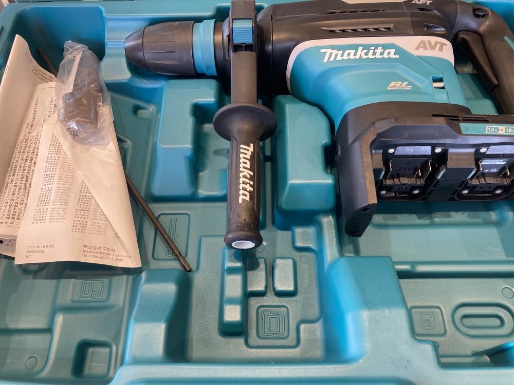 マキタ makita 36V40mm充電式ハンマドリル HR400DZKNの中古 未使用品