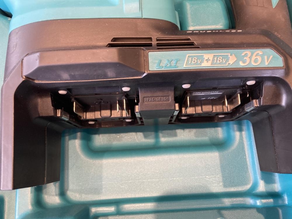 マキタ makita 36V40mm充電式ハンマドリル HR400DZKNの中古 未使用品