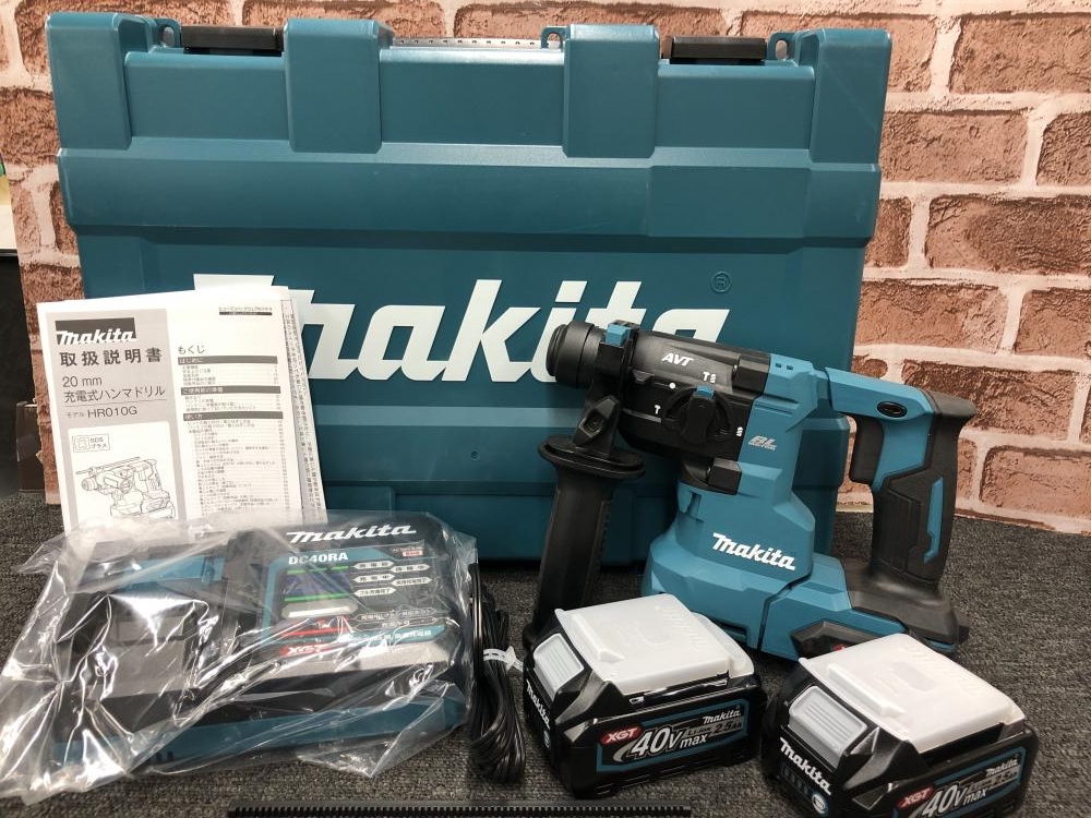 マキタ makita 20mm充電式ハンマドリル HR010GRDXの中古 未使用品