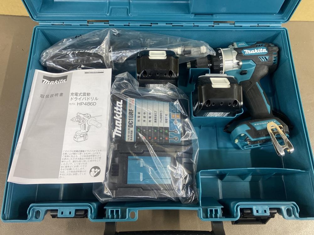 マキタ Makita HP486DRGX 充電式振動ドライバドリル 18V - 北海道のその他