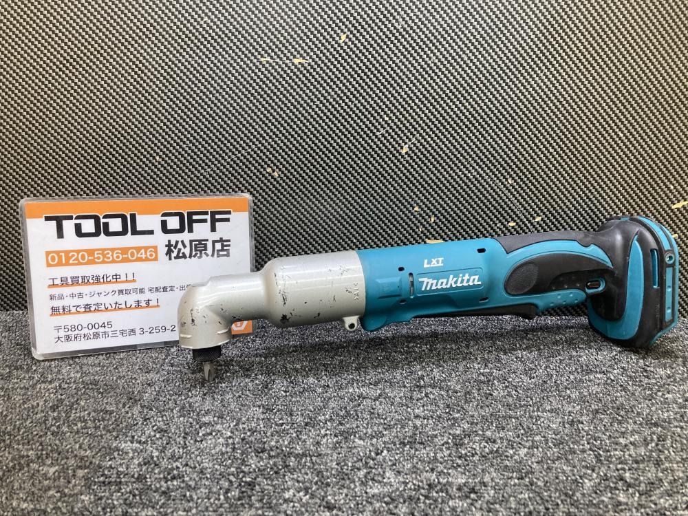 マキタ makita 充電式アングルインパクトドライバ 18V TL061Dの中古 中古B使用感あり 《大阪・松原》中古工具販売の専門店│ツールオフ松原店  ｜中古工具販売のツールオフ